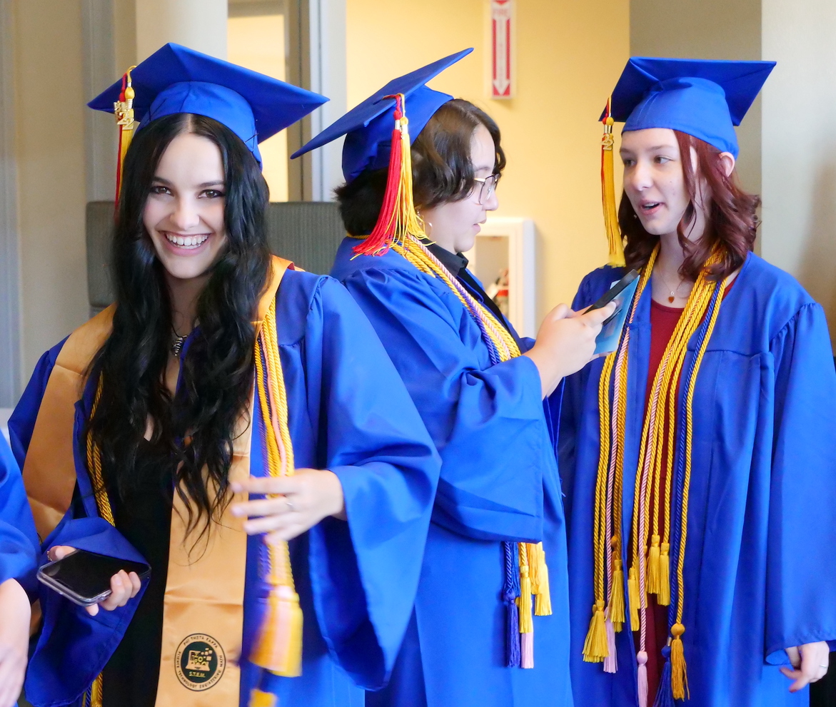 smiling graduates